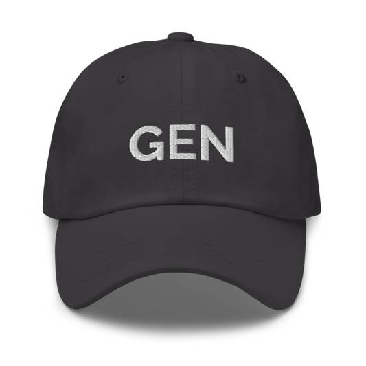 Gen Hat - Dark Grey
