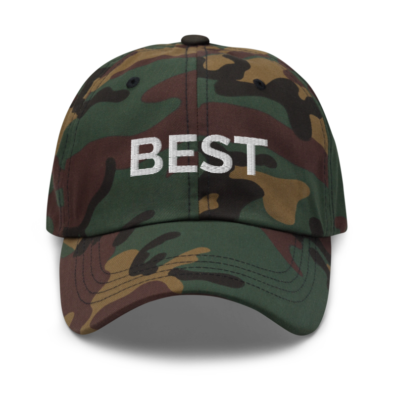 Best Hat - Green Camo