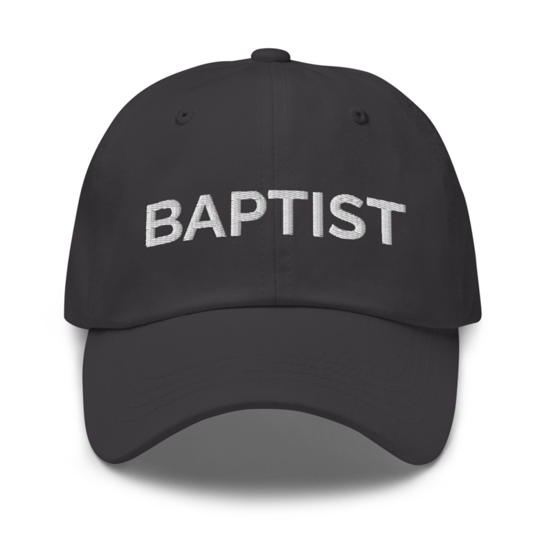 Baptist Hat - Dark Grey