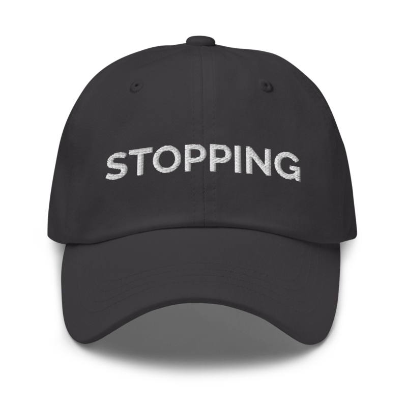 Stopping Hat - Dark Grey