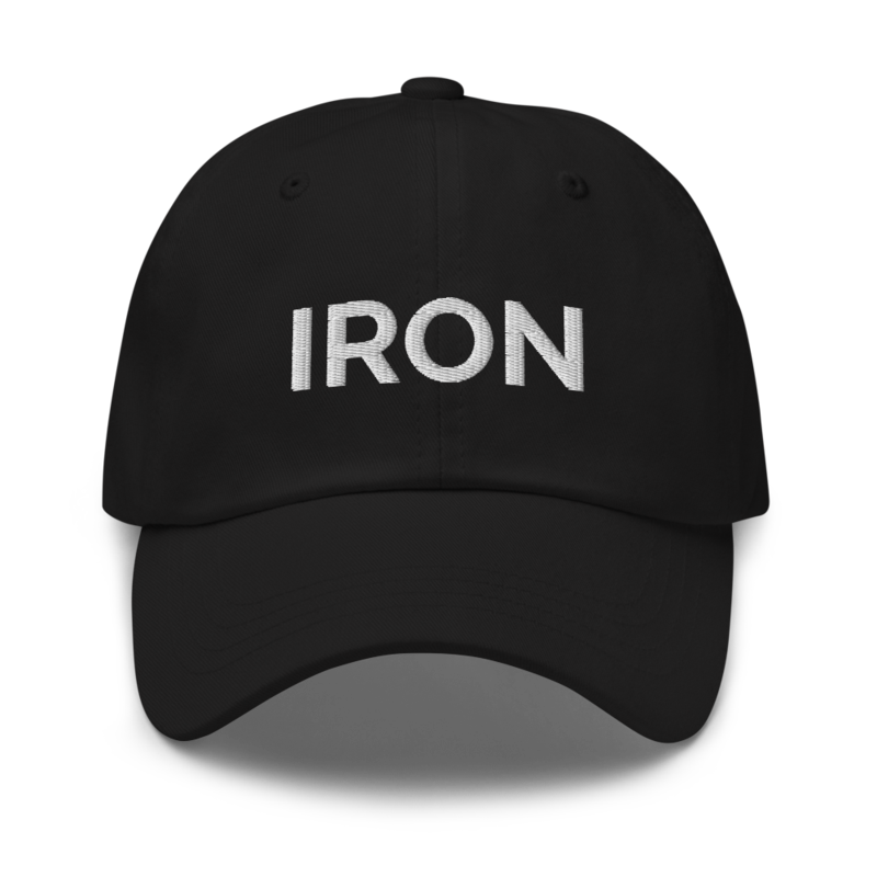 Iron Hat - Black
