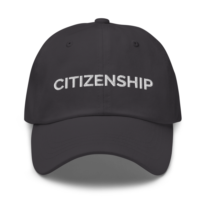 Citizenship Hat - Dark Grey