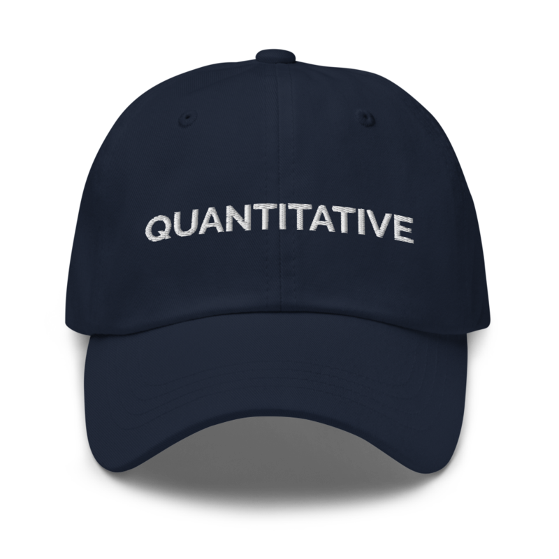 Quantitative Hat - Navy
