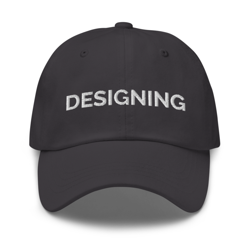 Designing Hat - Dark Grey