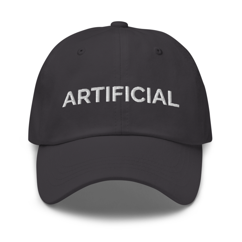 Artificial Hat - Dark Grey
