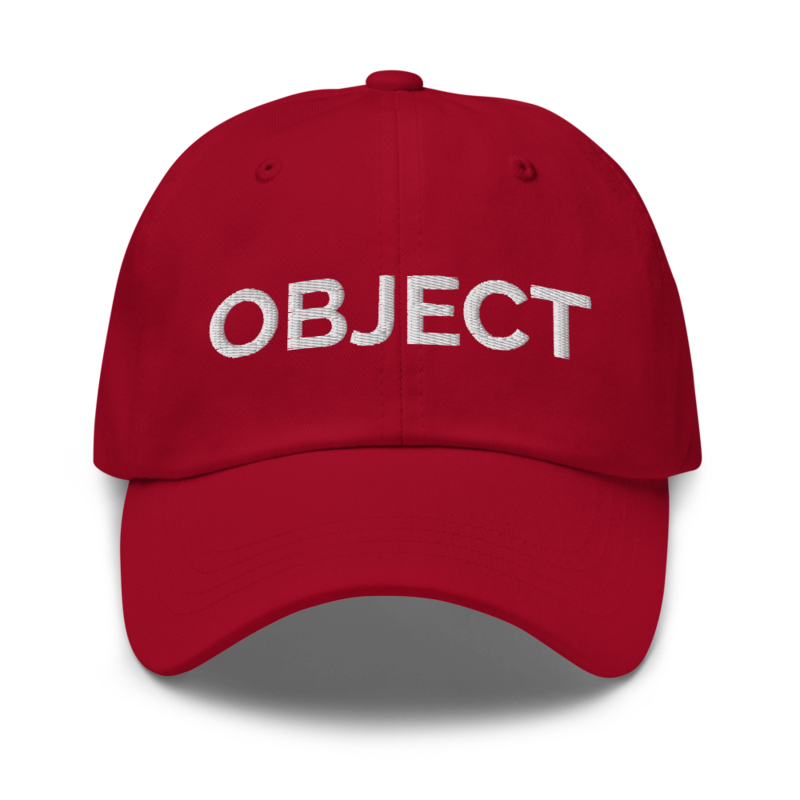 Object Hat - Cranberry