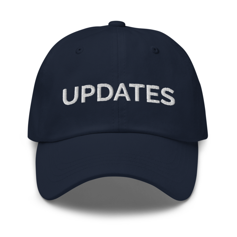 Updates Hat - Navy