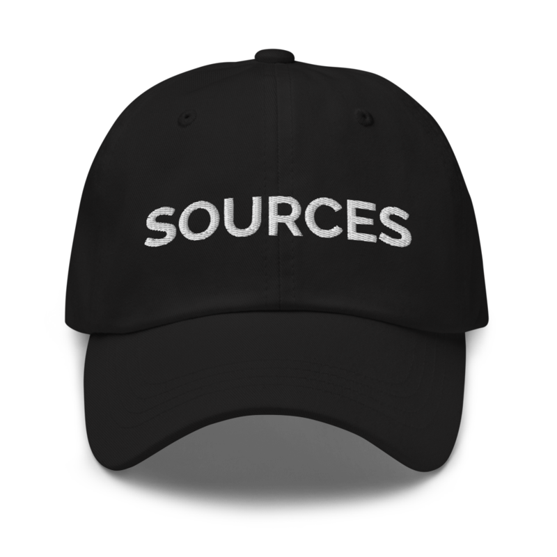 Sources Hat - Black