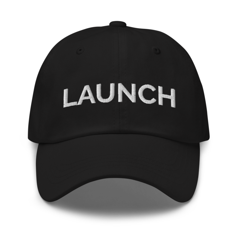 Launch Hat - Black
