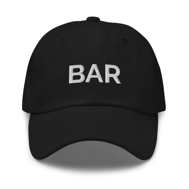 Bar Hat - Black