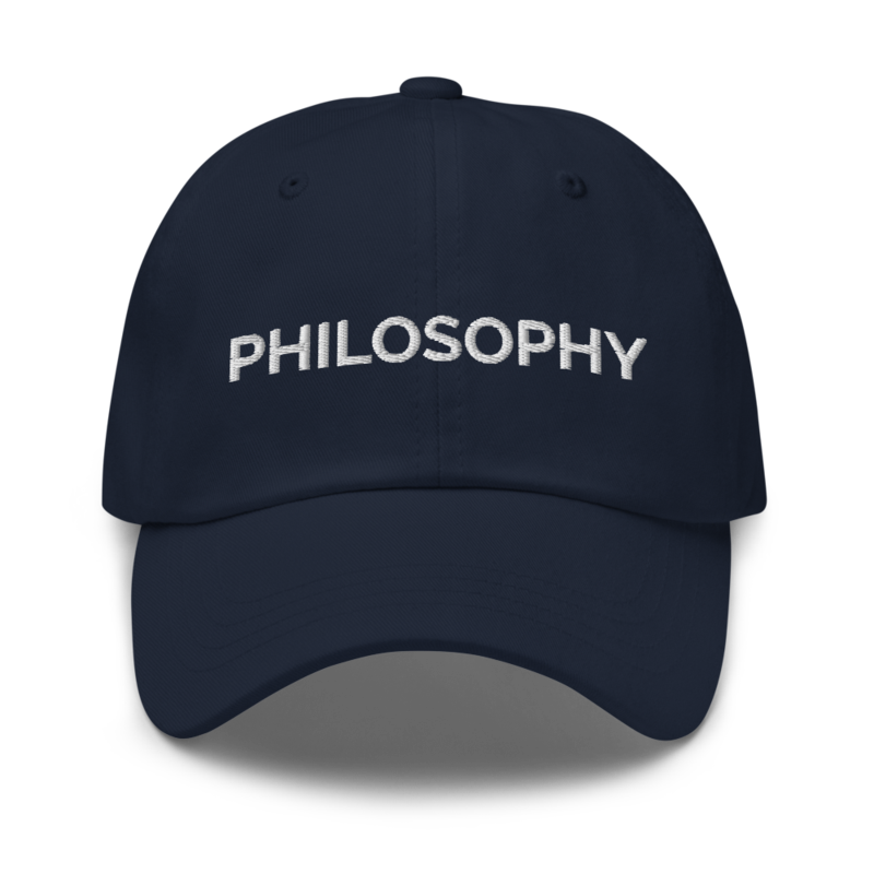 Philosophy Hat - Navy