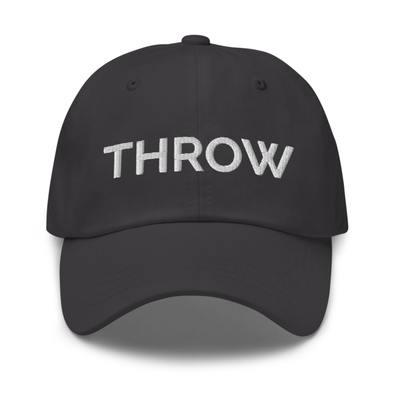 Throw Hat - Dark Grey