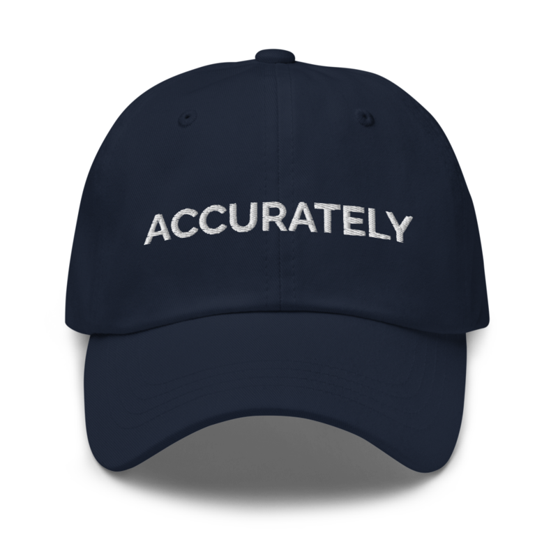 Accurately Hat - Navy