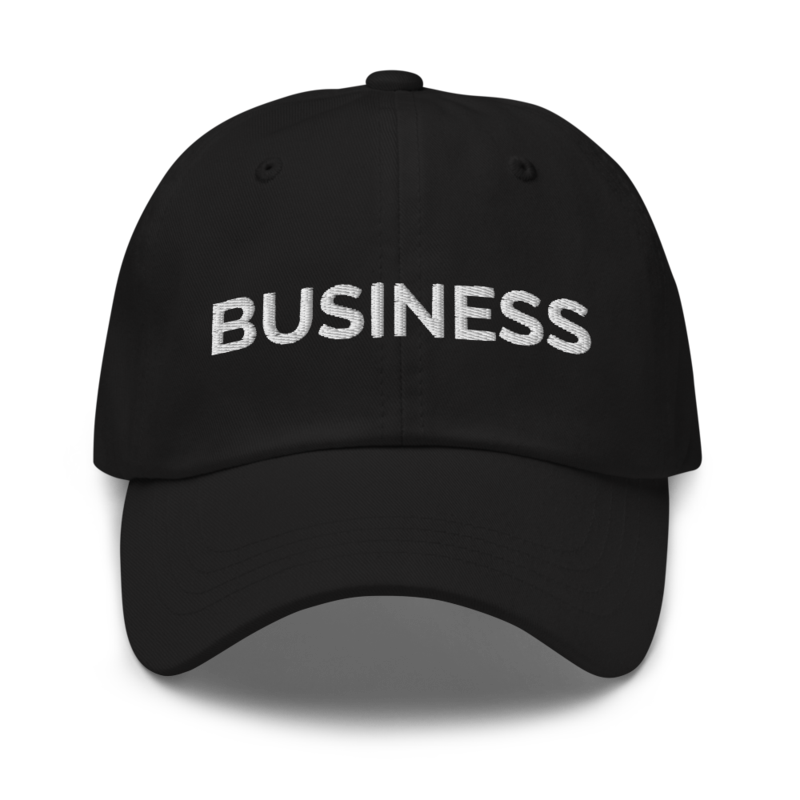 Business Hat - Black