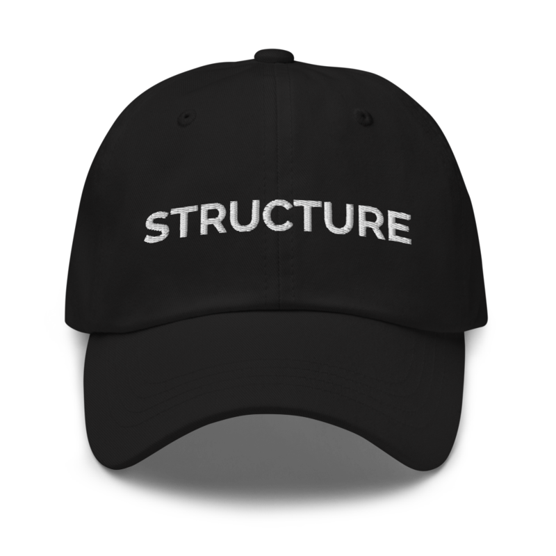 Structure Hat - Black