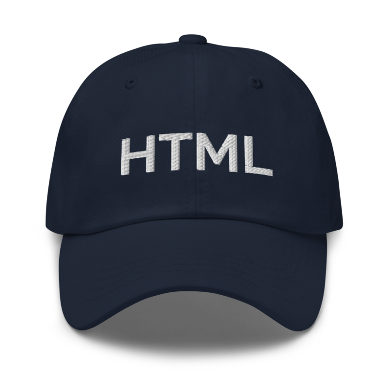 Html Hat - Navy