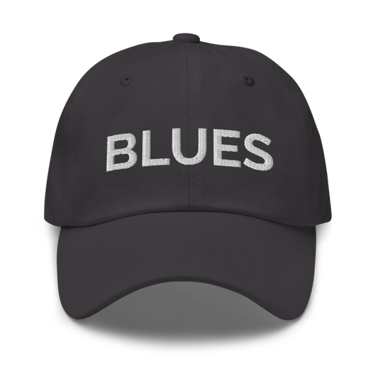 Blues Hat - Dark Grey