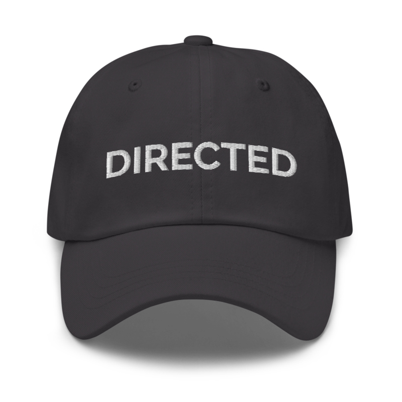 Directed Hat - Dark Grey