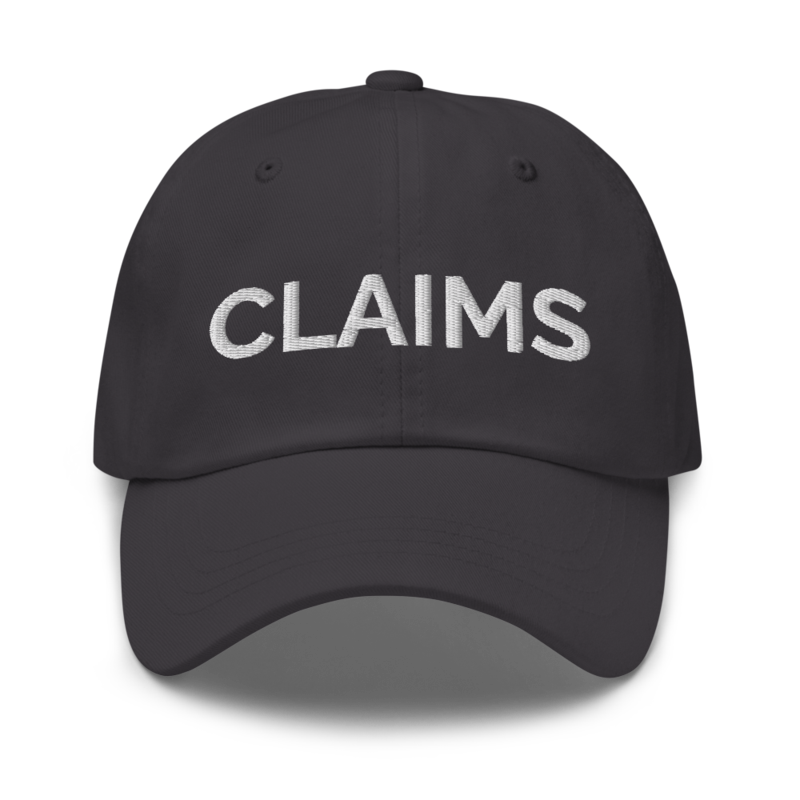 Claims Hat - Dark Grey
