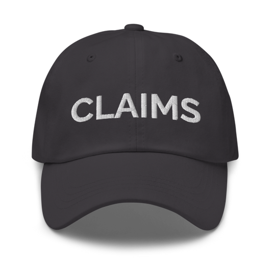 Claims Hat - Dark Grey