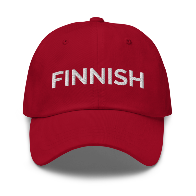 Finnish Hat - Cranberry
