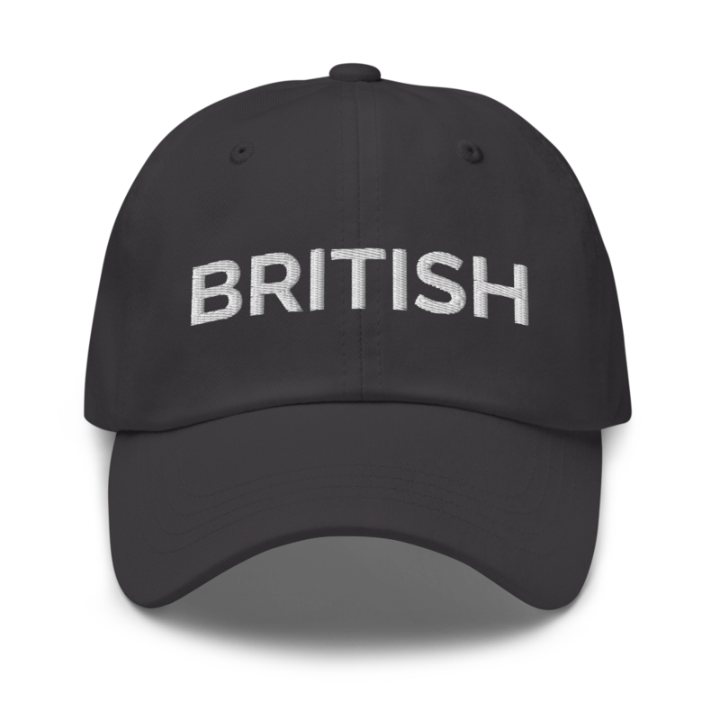 British Hat - Dark Grey