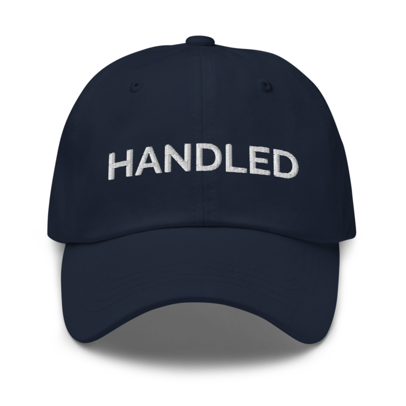 Handled Hat - Navy