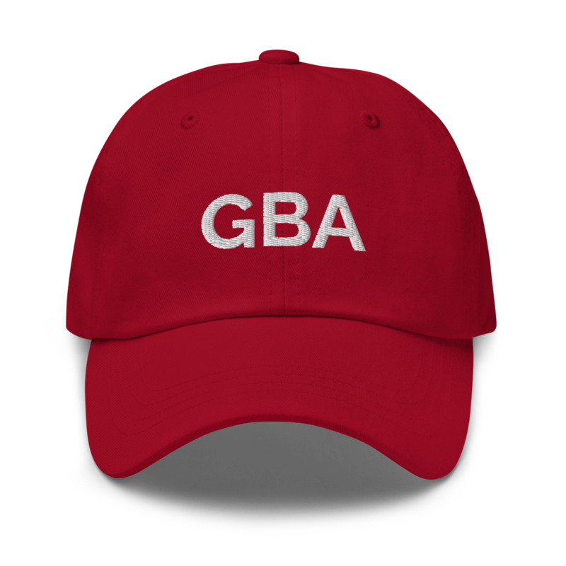 Gba Hat - Cranberry