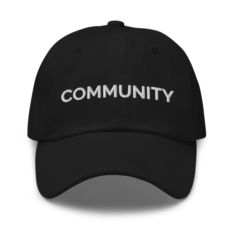 Community Hat - Black