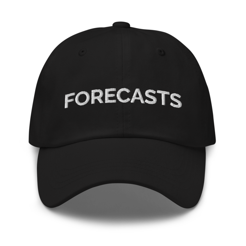 Forecasts Hat - Black