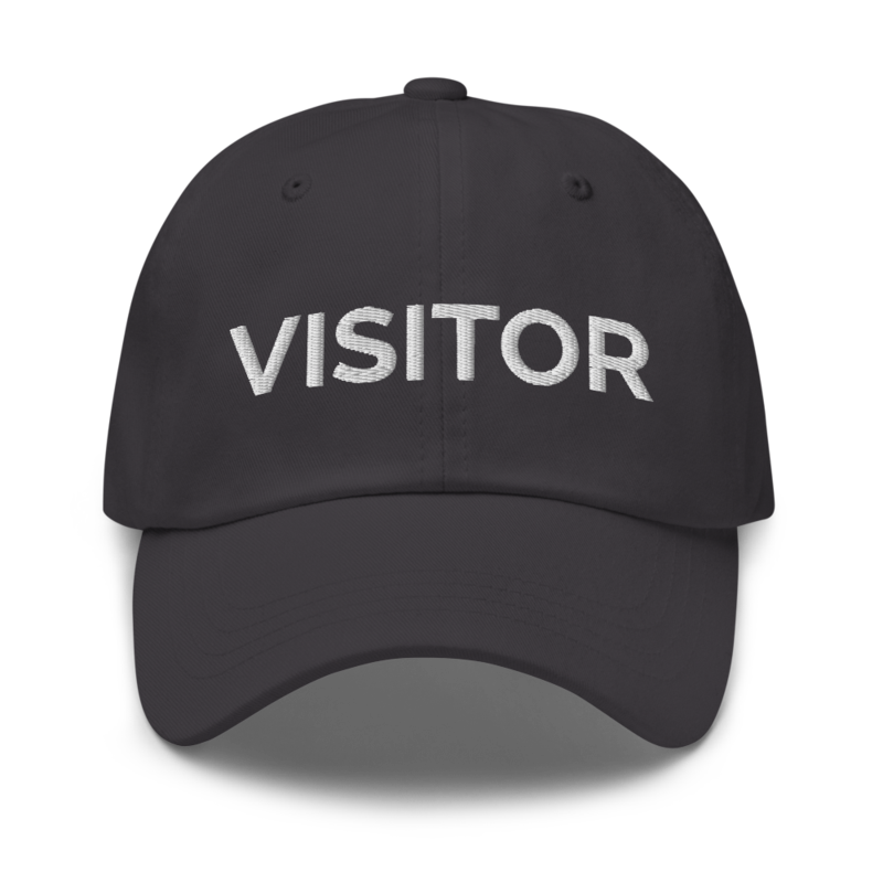 Visitor Hat - Dark Grey