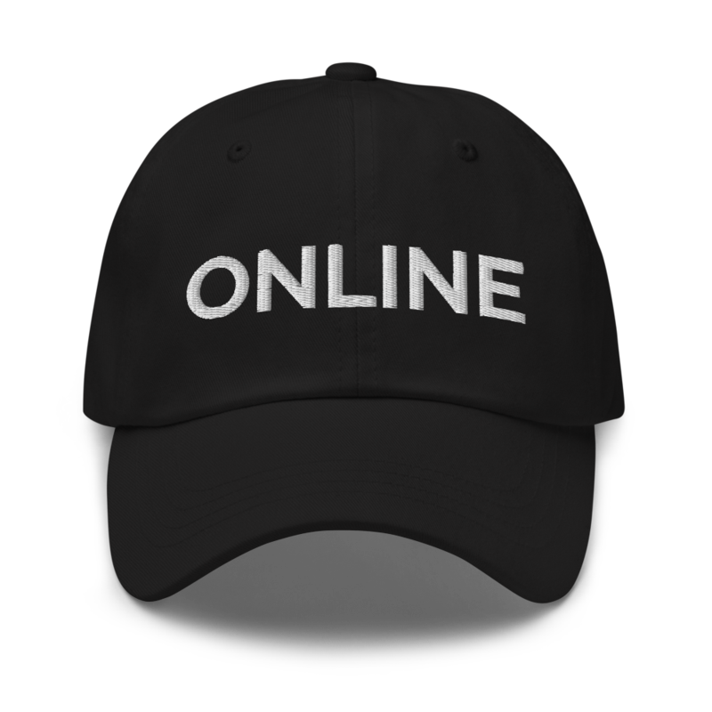 Online Hat - Black