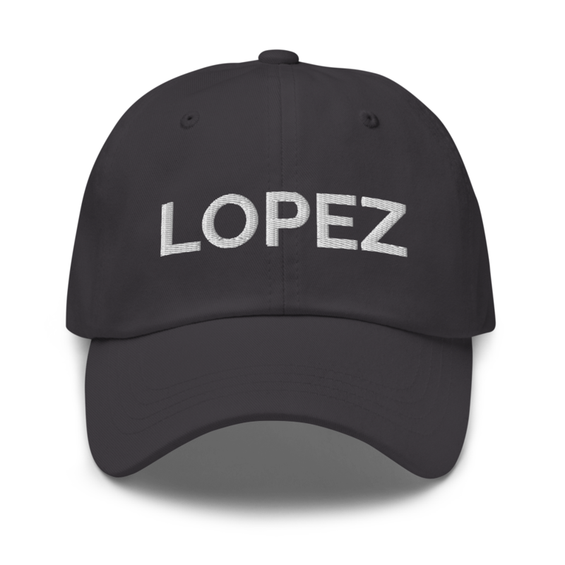 Lopez Hat - Dark Grey