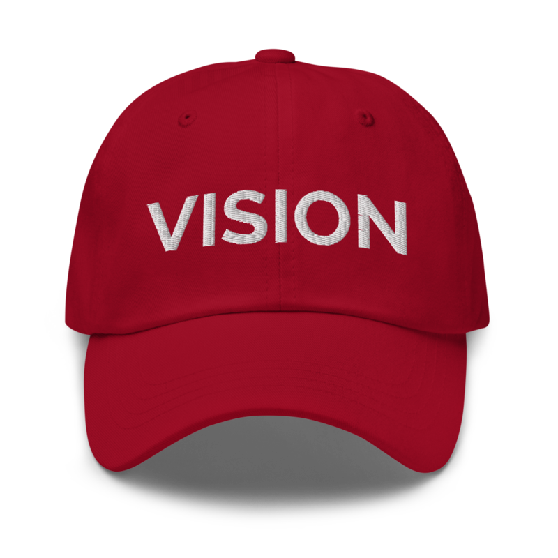 Vision Hat - Cranberry