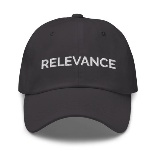 Relevance Hat - Dark Grey