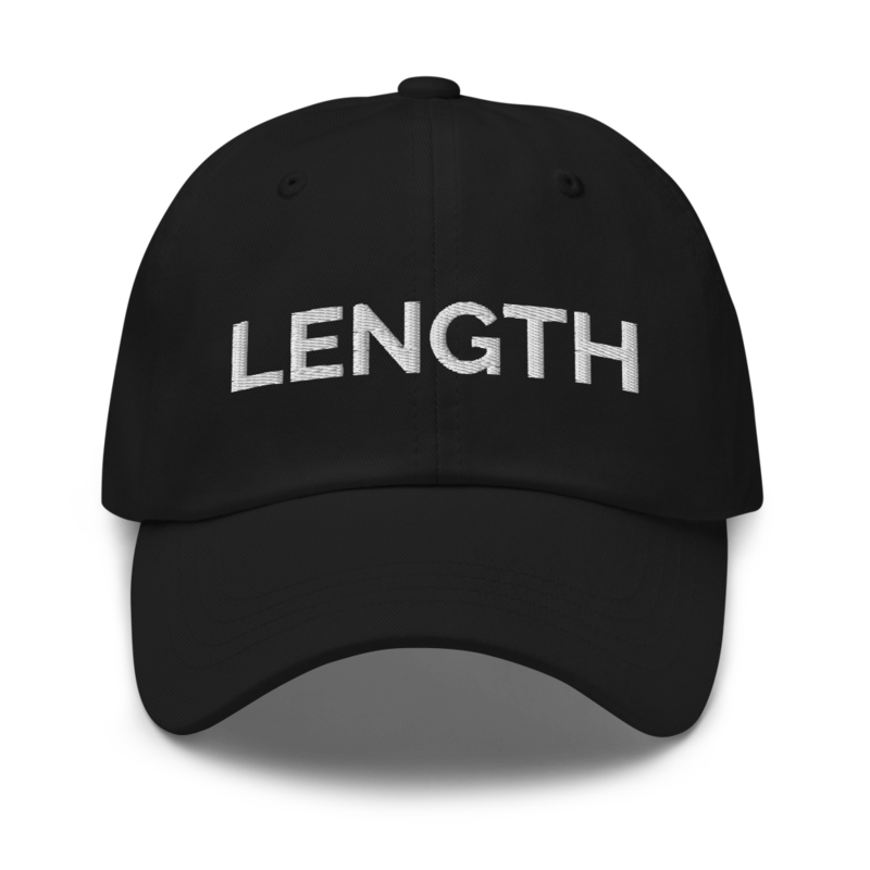 Length Hat - Black