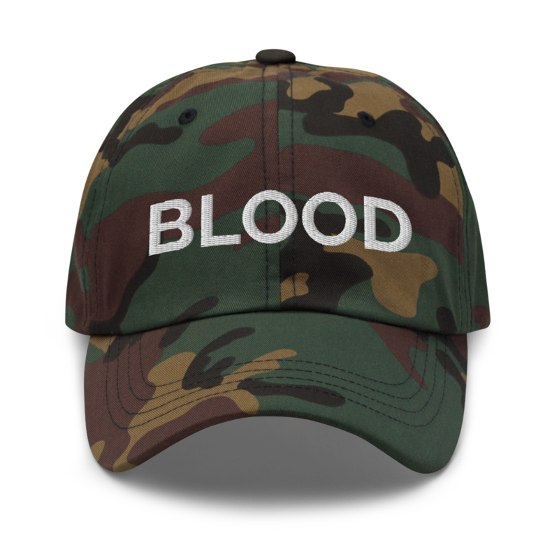 Blood Hat - Green Camo