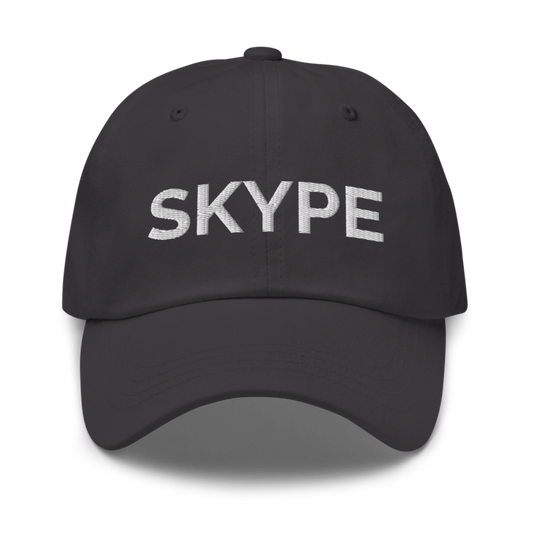Skype Hat - Dark Grey