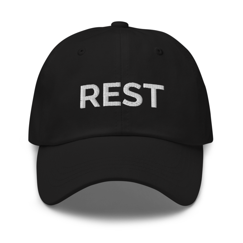 Rest Hat - Black