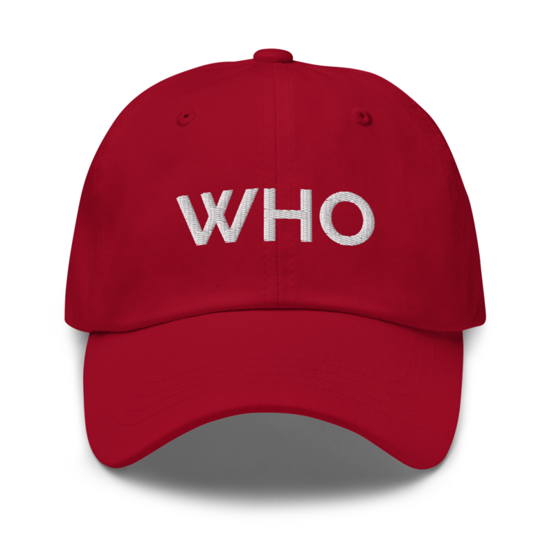 Who Hat - Cranberry