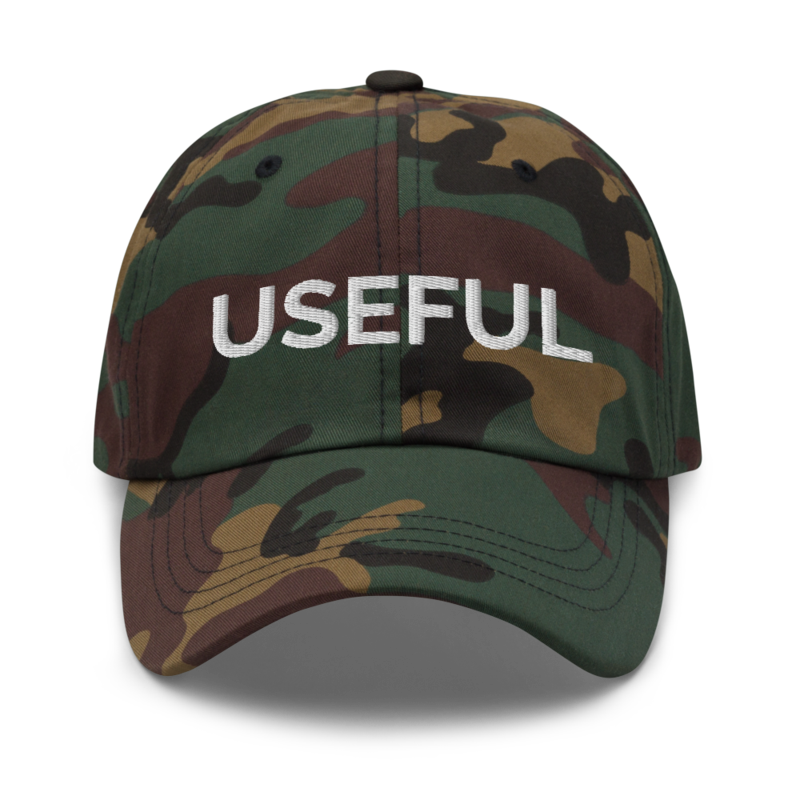 Useful Hat - Green Camo