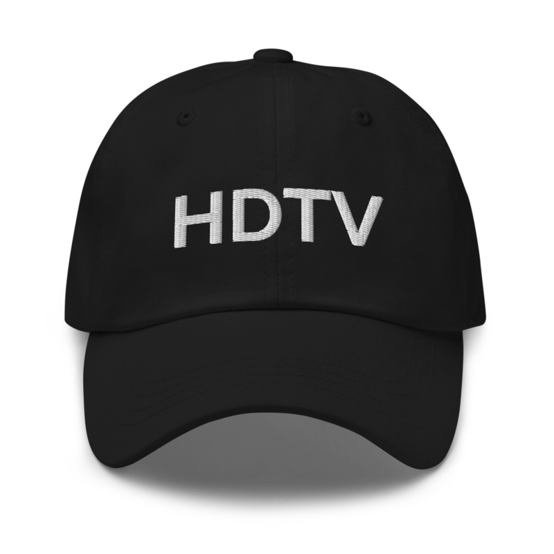 Hdtv Hat - Black