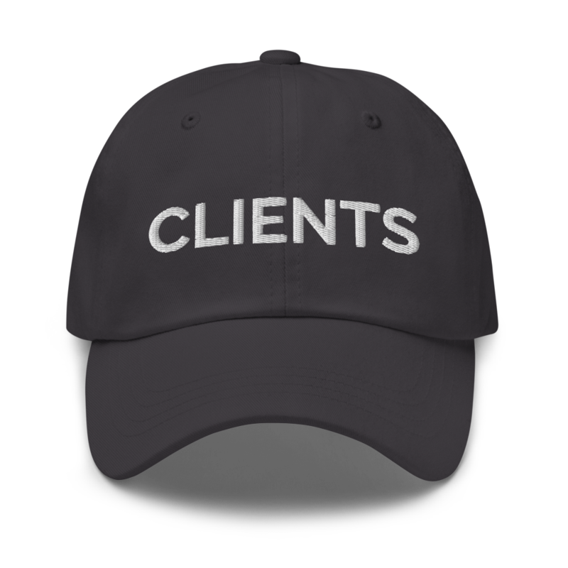 Clients Hat - Dark Grey