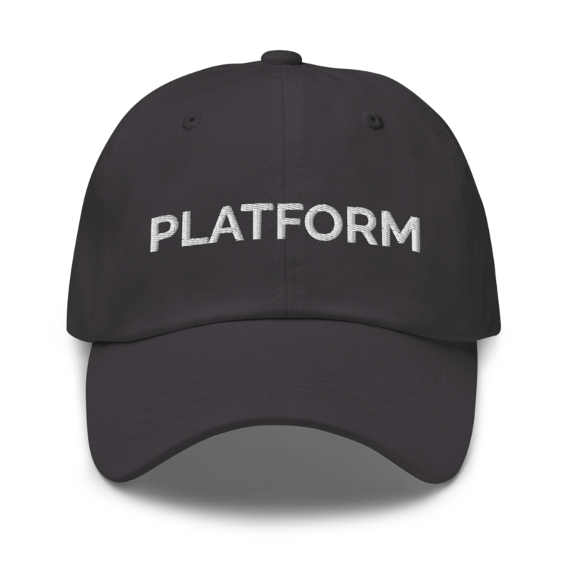Platform Hat - Dark Grey