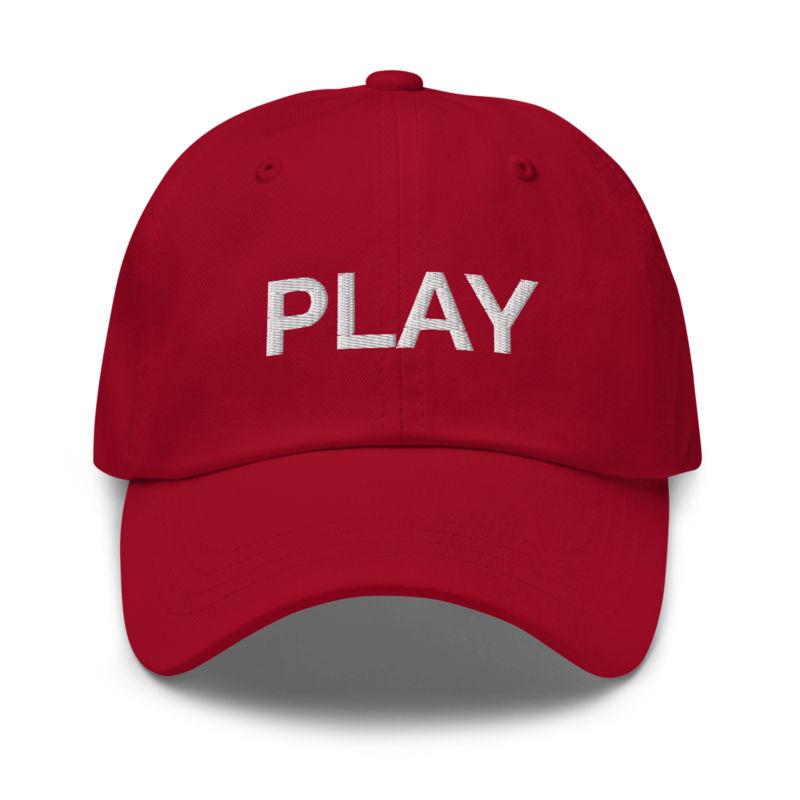 Play Hat - Cranberry