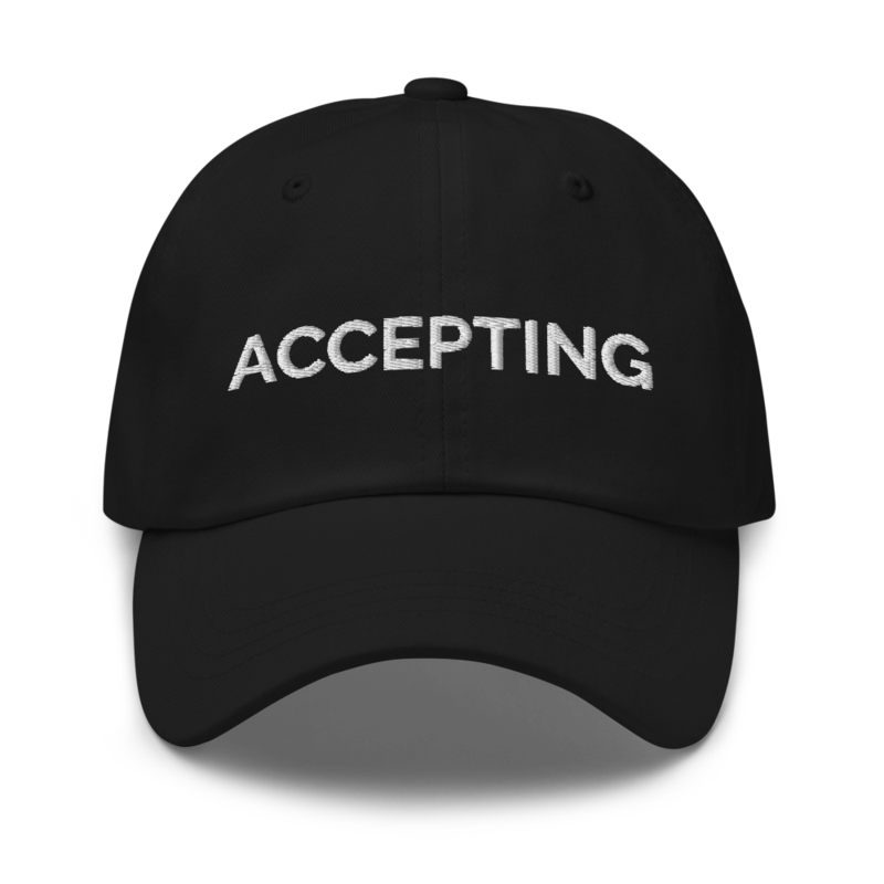 Accepting Hat - Black