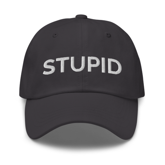 Stupid Hat - Dark Grey
