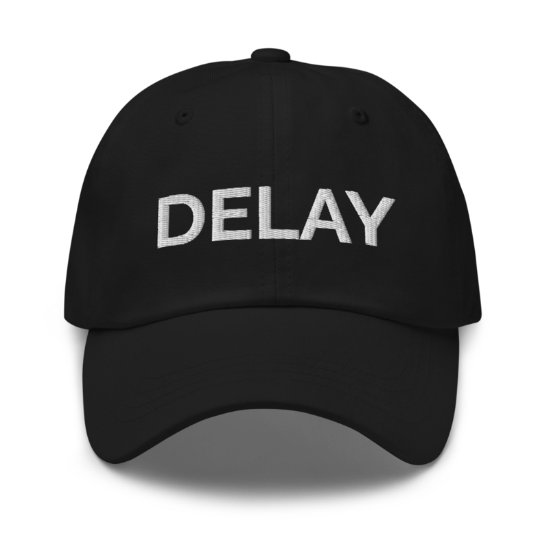 Delay Hat - Black