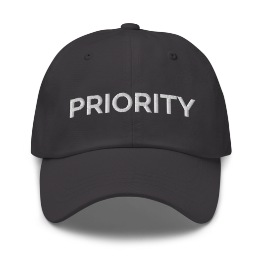 Priority Hat - Dark Grey