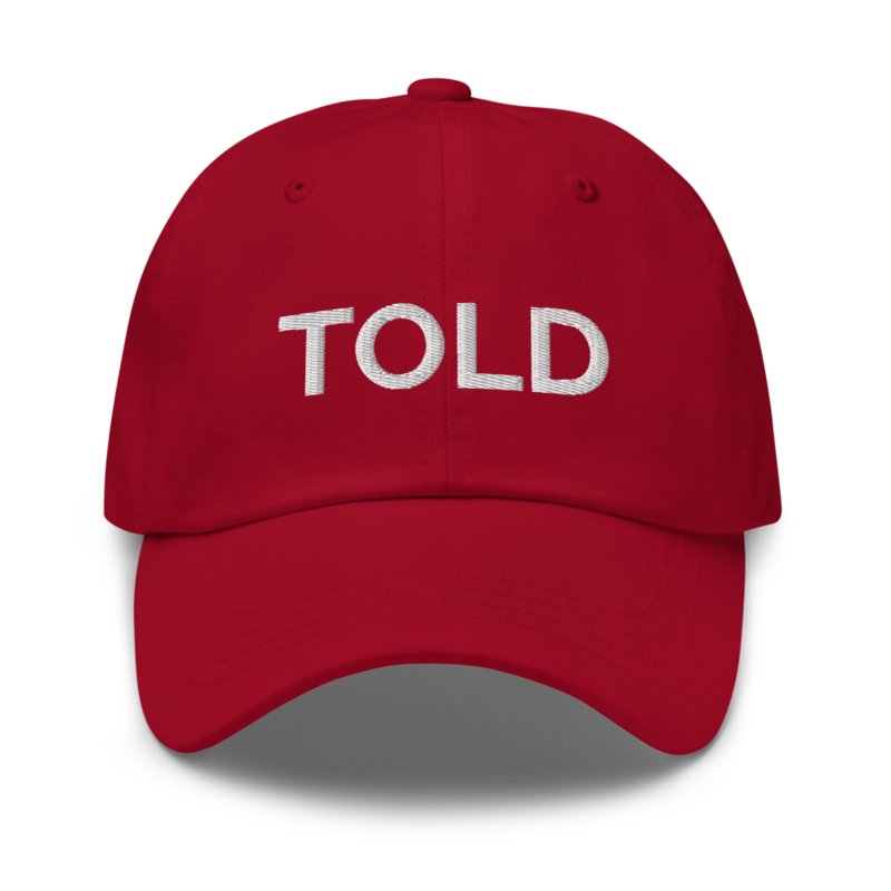 Told Hat - Cranberry